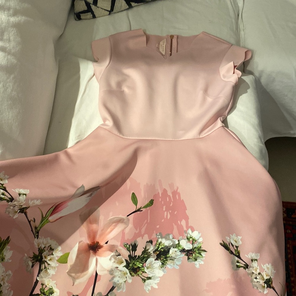 Ted Baker A-Line pink dress